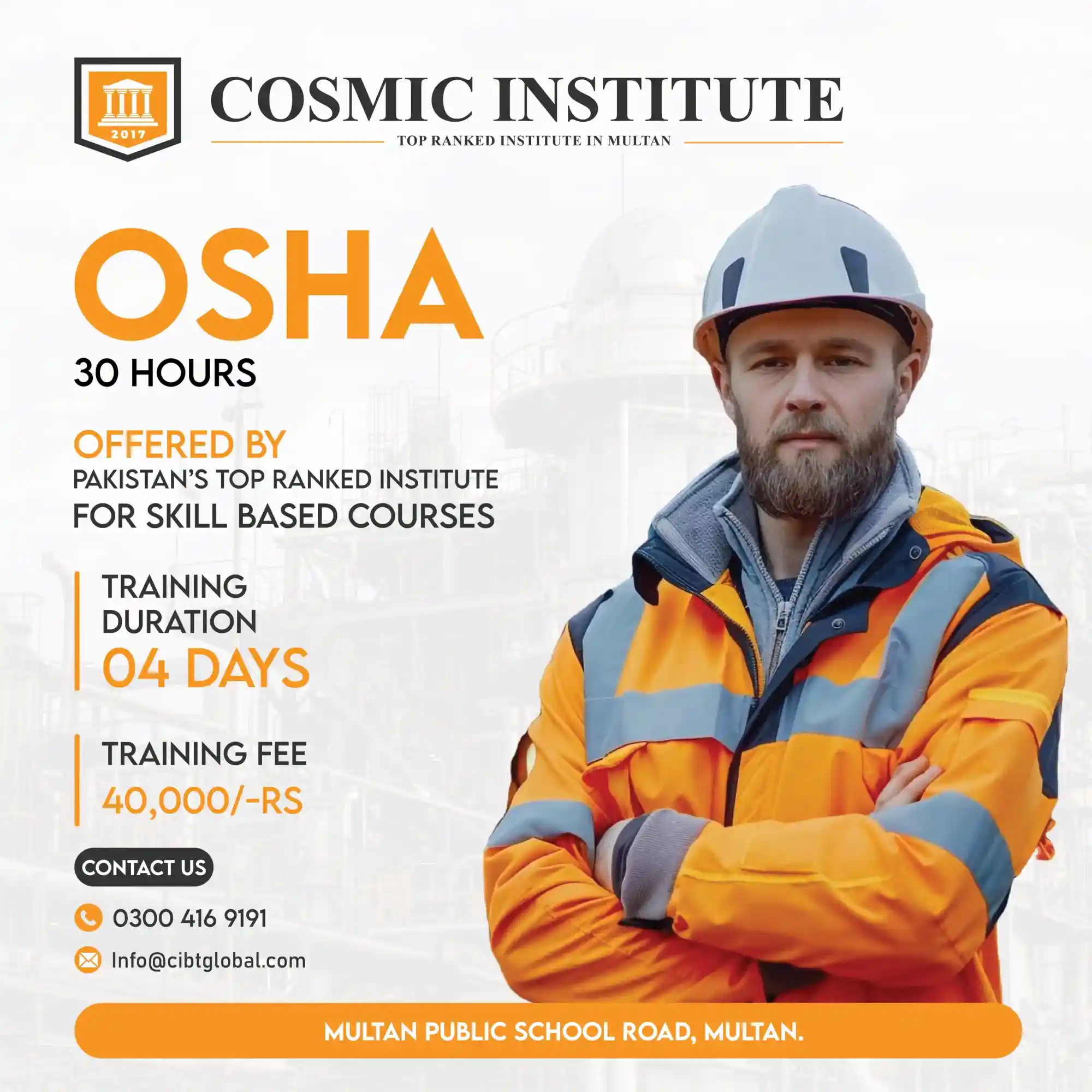 Osha 30 hours new 